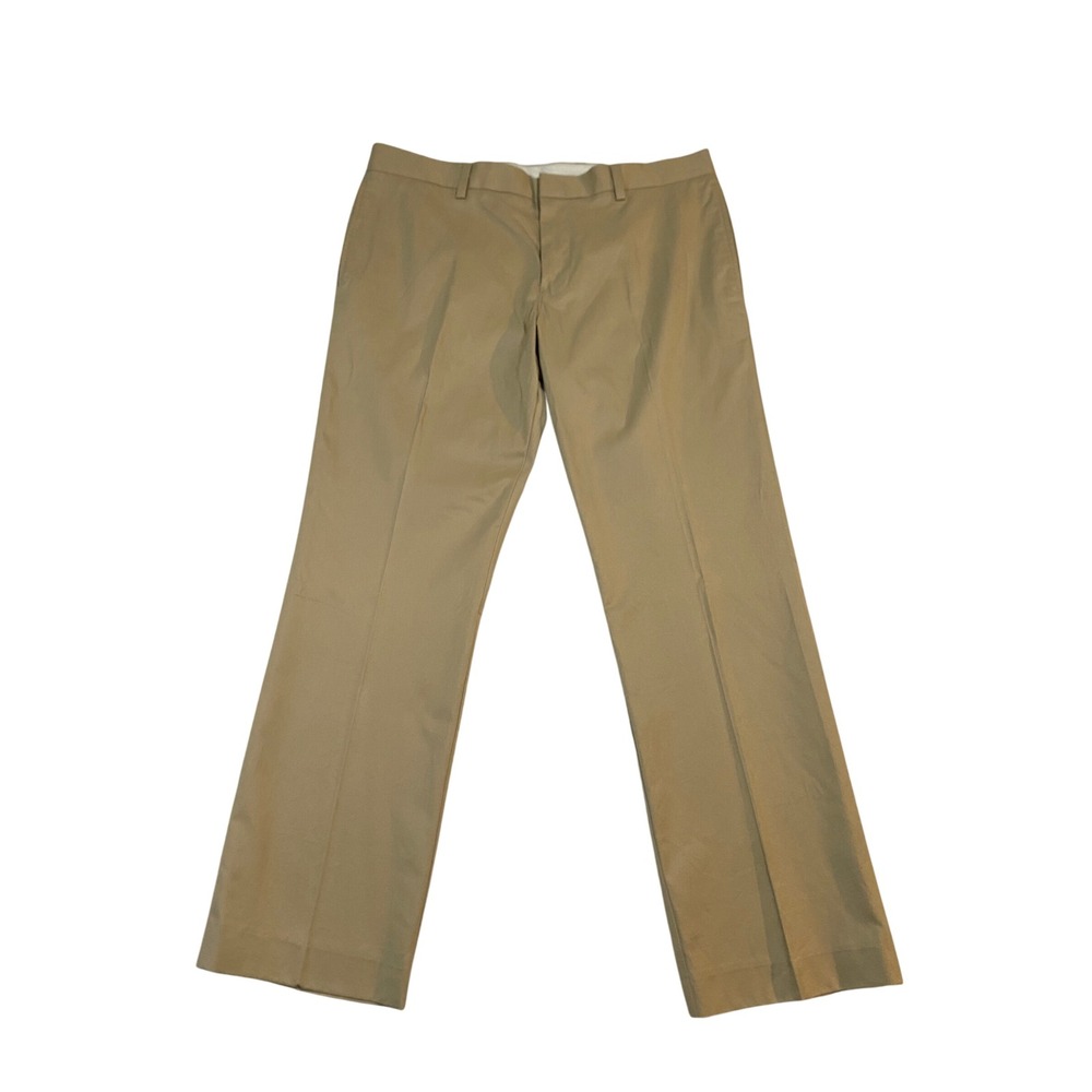 Gap Mens Slim Fit Khaki Chino Pants Tan 100% Cotton 38x32 538219-01-1